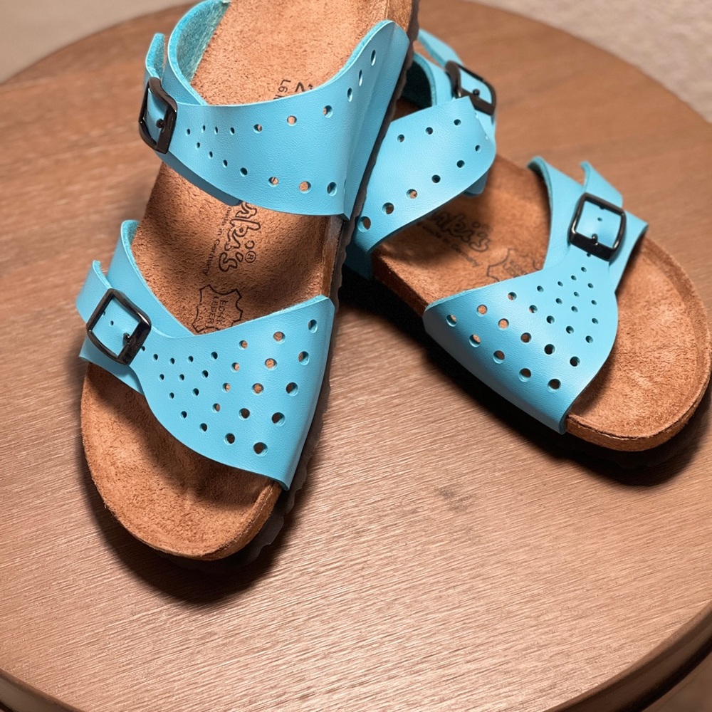 Original Birkenstock Teal Women Sandal New (NoBox)